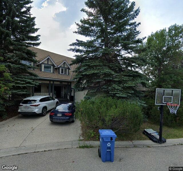 Street view of 220 Woodhaven Bay SW, Calgary