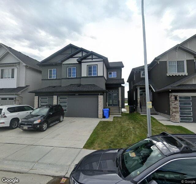 Street view of 491 Savanna Way NE, Calgary