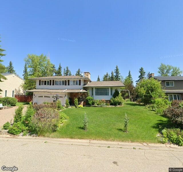 Street view of 76 Quesnell Crescent NW, Edmonton