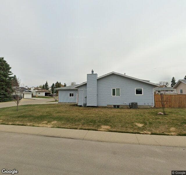 Street view of 5804 186 Street NW, Edmonton