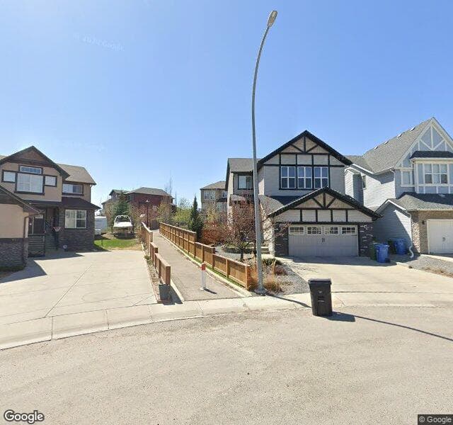 Street view of 87 Sage Valley Green NW, Calgary