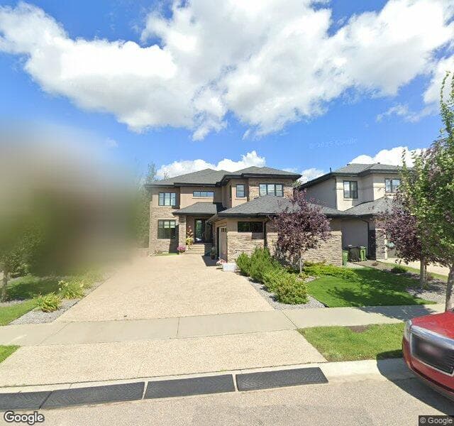 Street view of 2118 Cameron Ravine Place NW, Edmonton