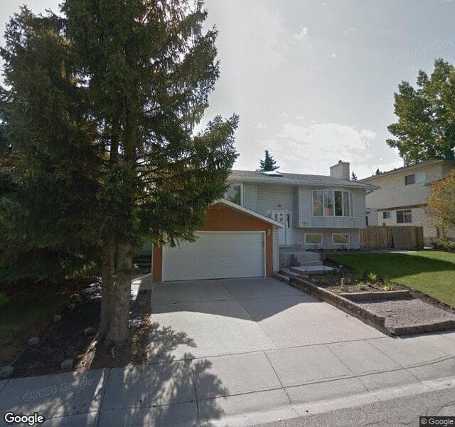 Street view of 6711 Silverview Drive NW, Calgary