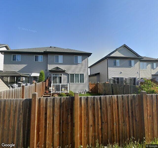 Street view of 6119 176 Avenue NW, Edmonton