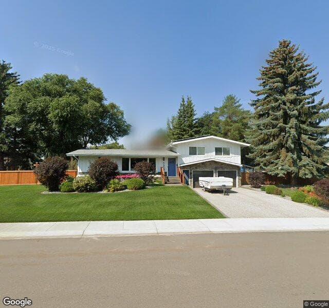 Street view of 6604 128 Street NW, Edmonton