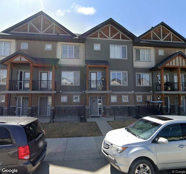 Street view of 152 Skyview Springs Manor NE, Calgary