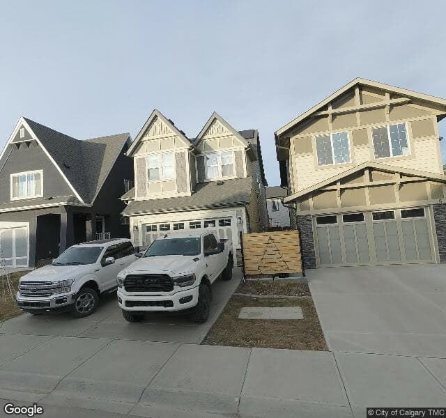 Street view of 10 Masters Green SE, Calgary
