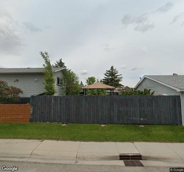 Street view of 467 Manora Drive NE, Calgary