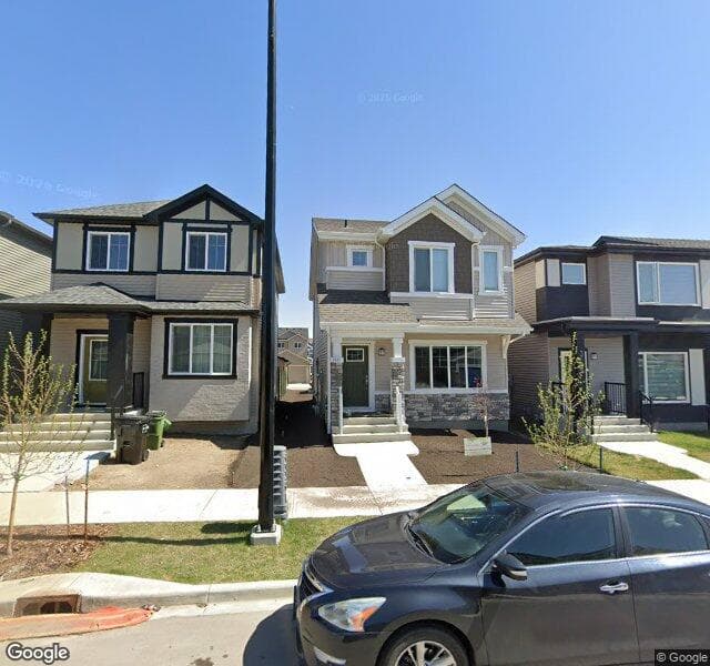 Street view of 3647 214 Street NW, Edmonton