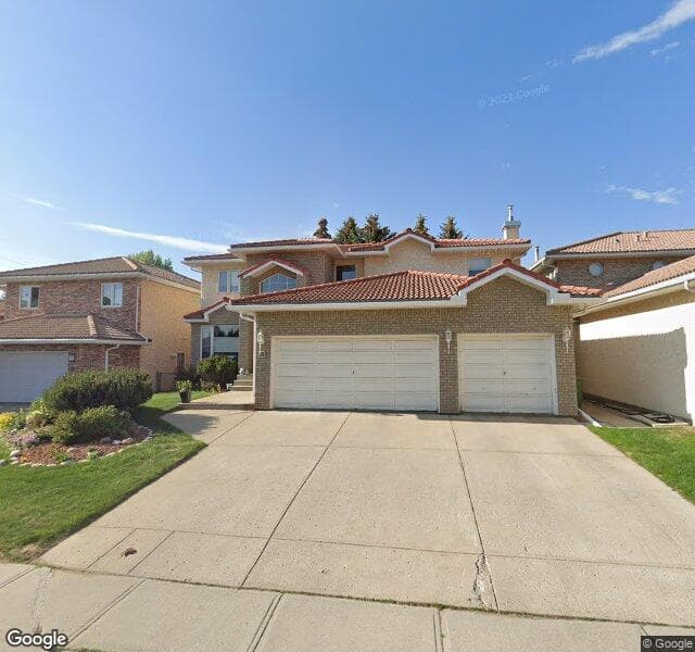 Street view of 95 Varsity Ridge Terrace NW, Calgary