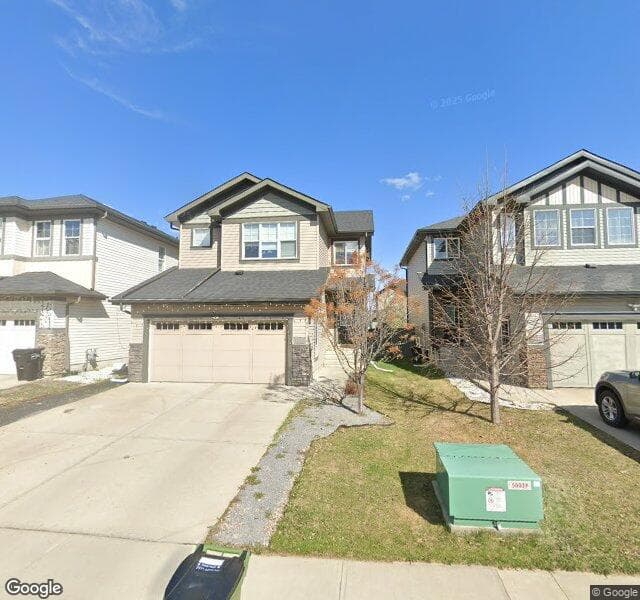 Street view of 7359 Getty Heath NW, Edmonton