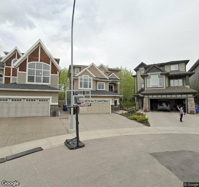 Street view of 56 Rockford Terrace NW, Calgary