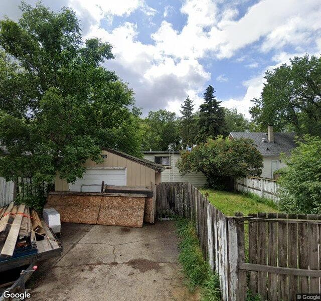 Street view of 9347 91 Street NW, Edmonton