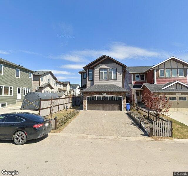 Street view of 16 Skyview Shores Terrace NE, Calgary