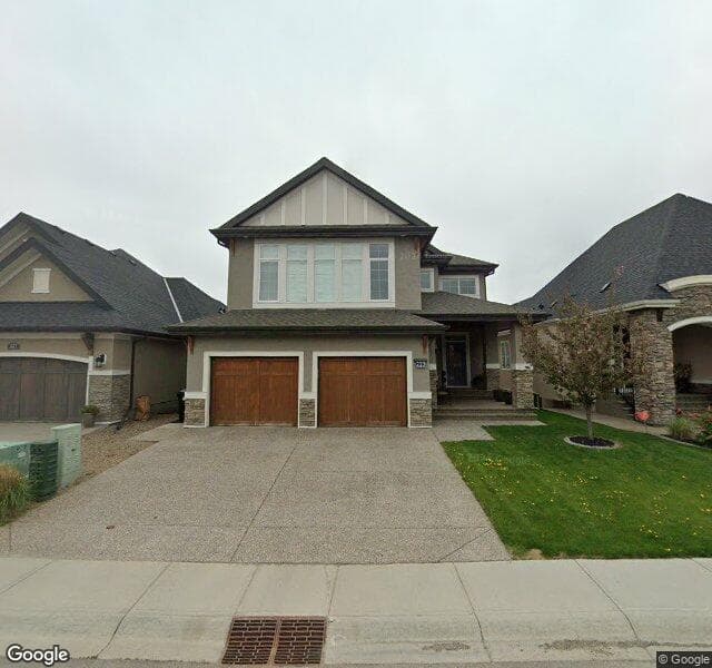 Street view of 223 Cranbrook Circle SE, Calgary
