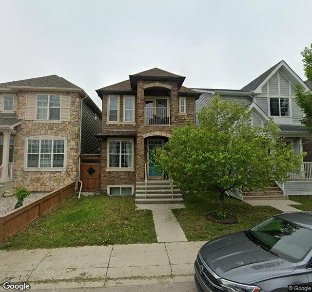 Street view of 16 Cranford Park SE, Calgary