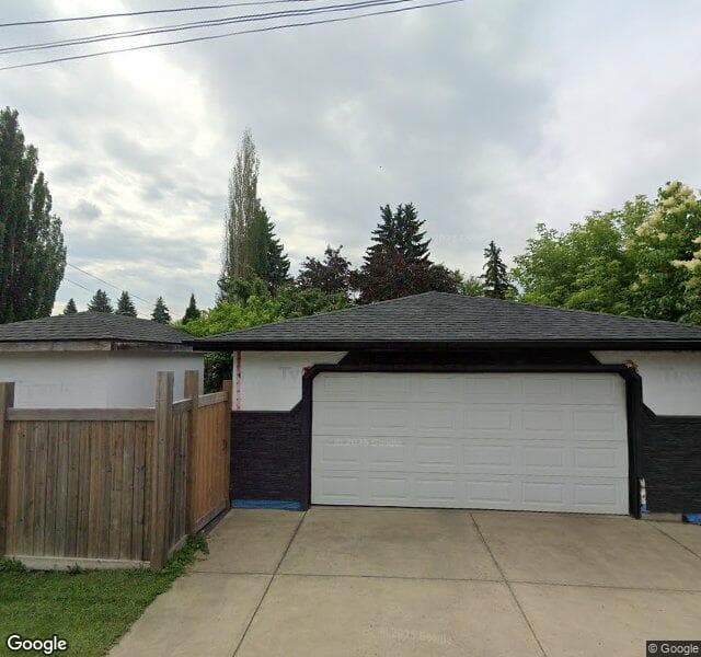 Street view of 8032 98 Avenue NW, Edmonton