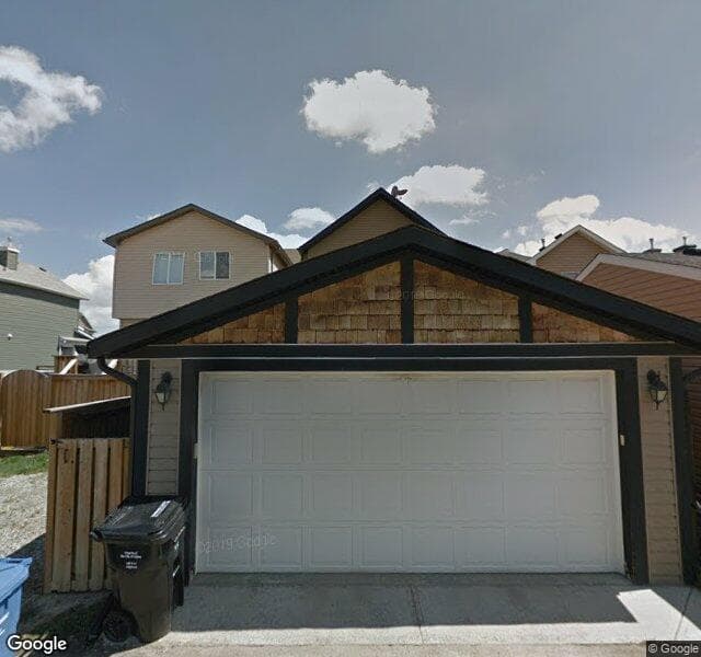 Street view of 148 New Brighton Green SE, Calgary