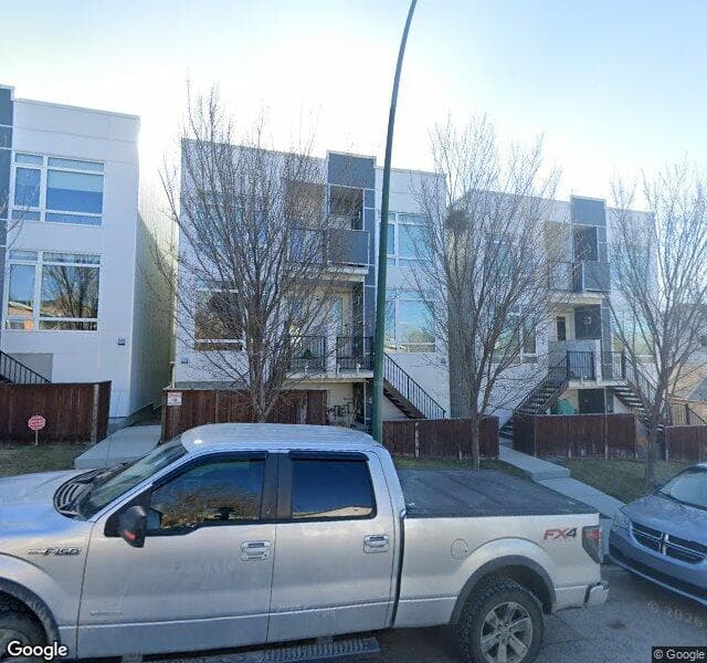 Street view of 2-3804 Parkhill Place SW, Calgary
