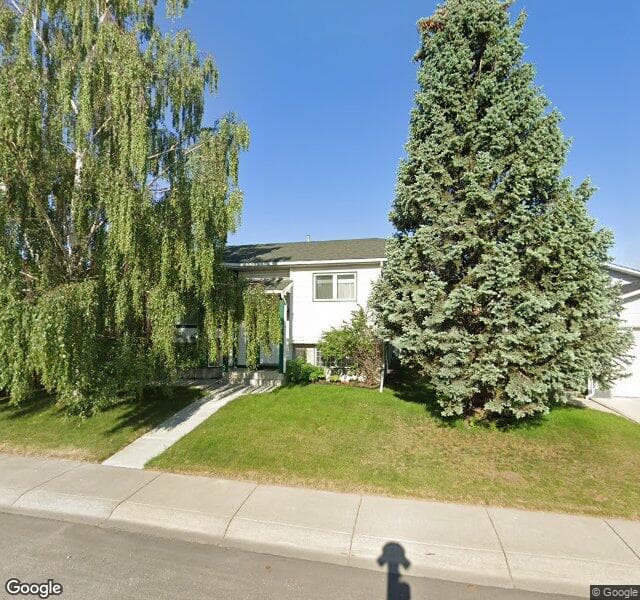 Street view of 48 Ventura Way NE, Calgary