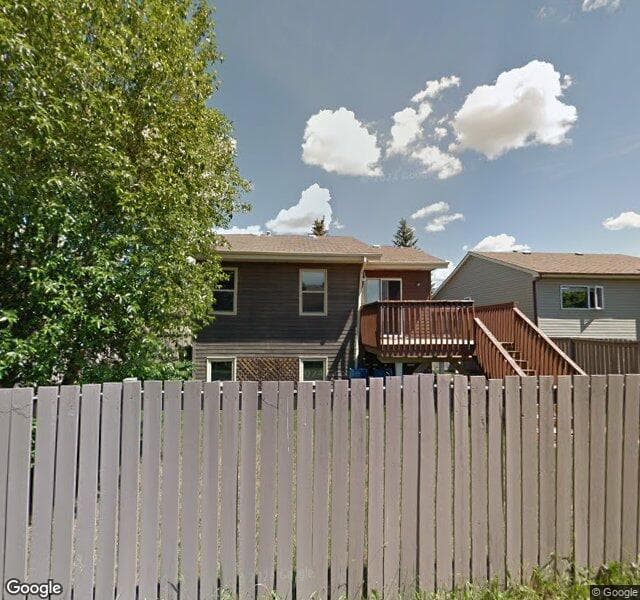 Street view of 1608 105 Street NW, Edmonton