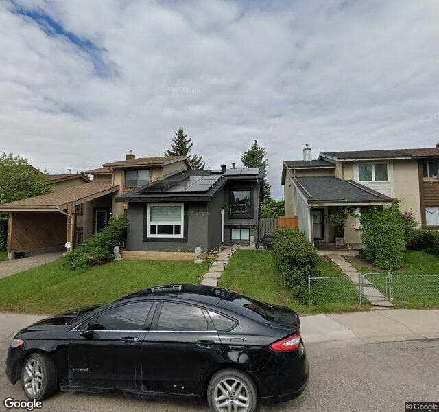 Street view of 135 Pinecliff Close NE, Calgary