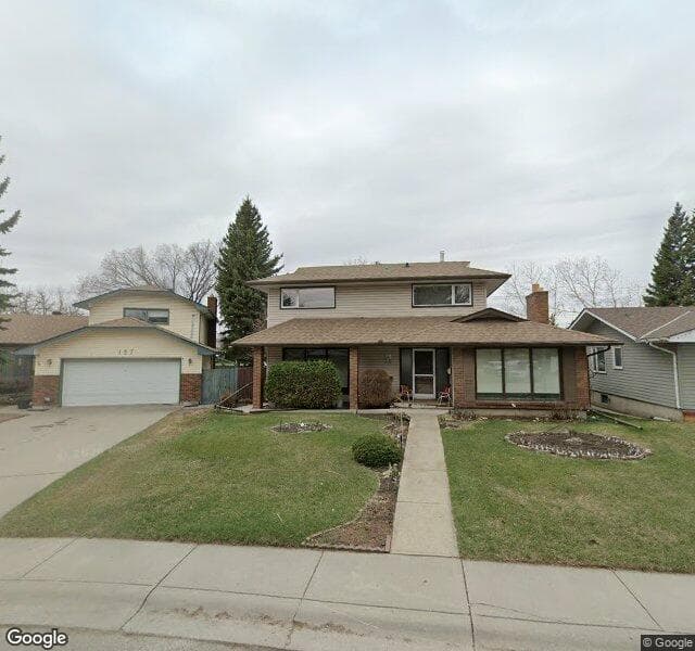 Street view of 131 Lake Wood Place SE, Calgary