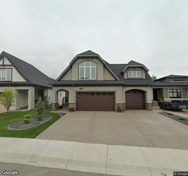 Street view of 268 Cranbrook Point SE, Calgary