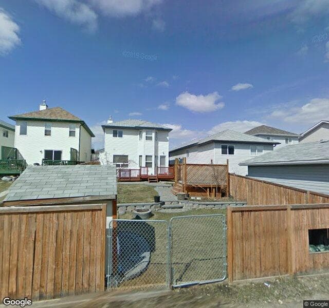 Street view of 9746 Harvest Hills Link NE, Calgary