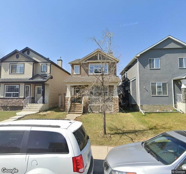 Street view of 79 Saddlebrook Way NE, Calgary