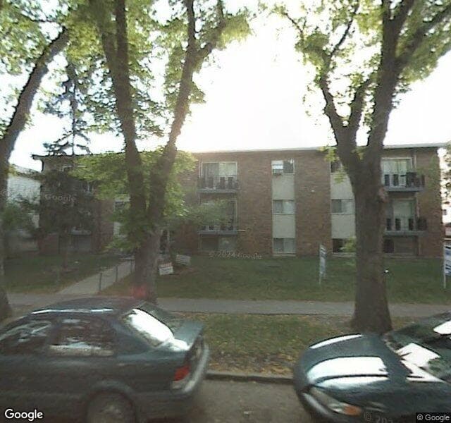 Street view of 306-10730 105 Street NW, Edmonton
