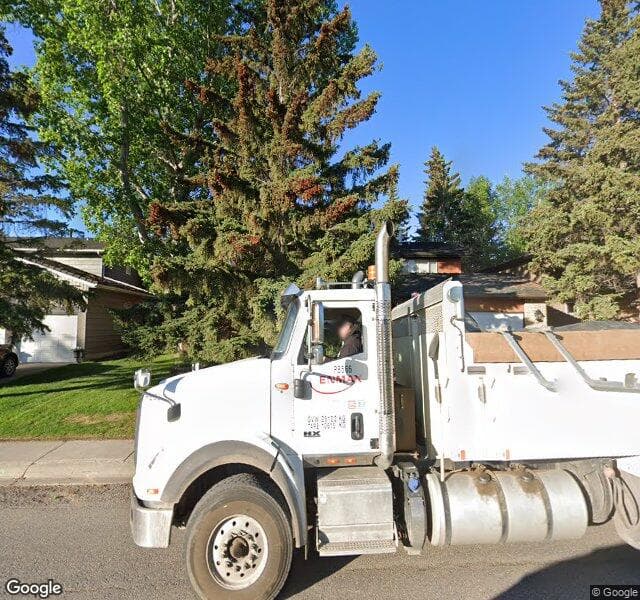 Street view of 227 Oakside Road SW, Calgary