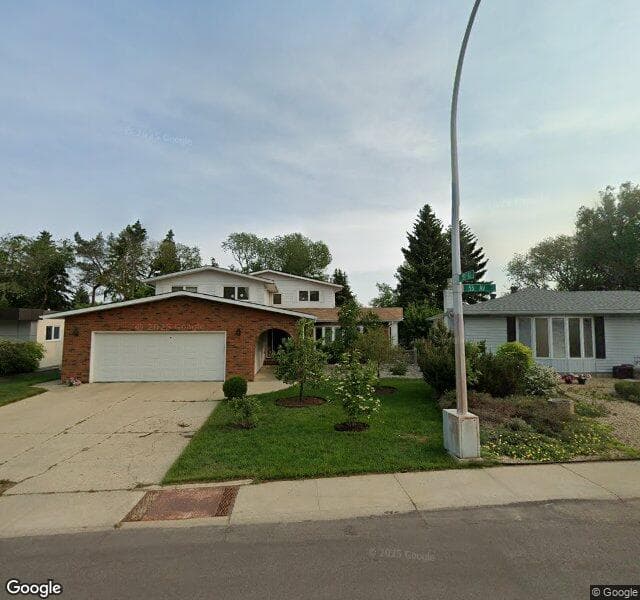 Street view of 15108 55 Avenue NW, Edmonton