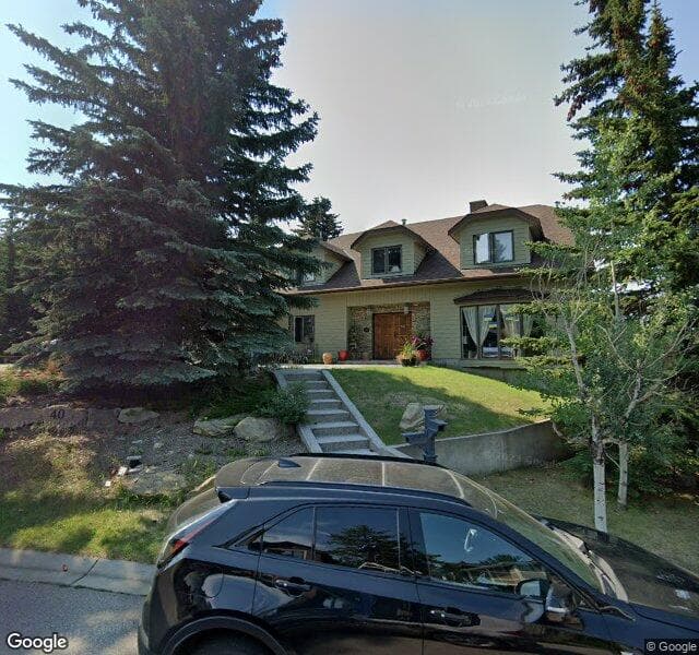Street view of 40 Spring Willow Place SW, Calgary