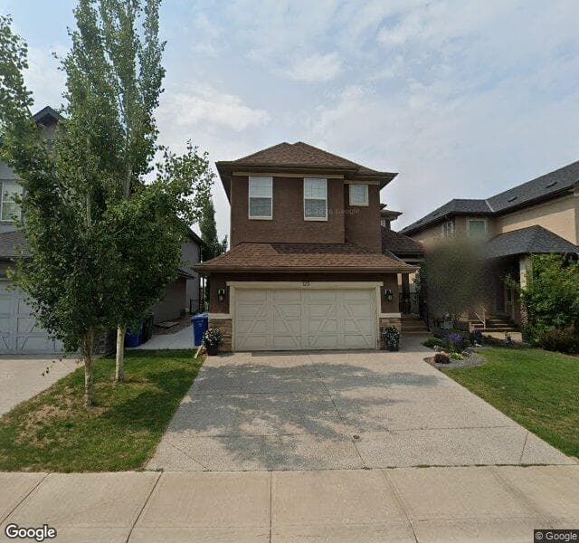 Street view of 123 Cranarch Landing SE, Calgary
