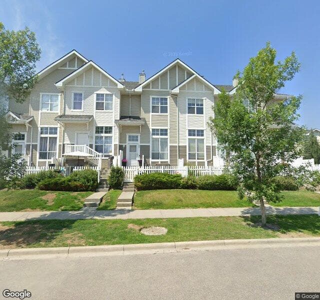 Street view of 995 New Brighton Gardens SE, Calgary