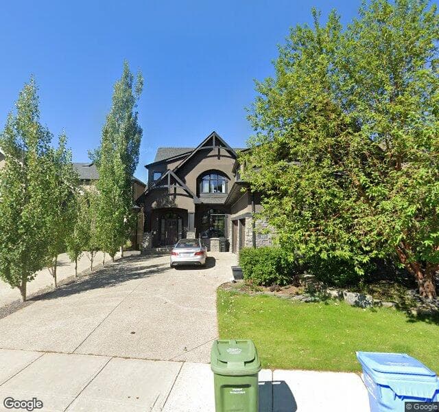 Street view of 307 Aspen Glen Place SW, Calgary