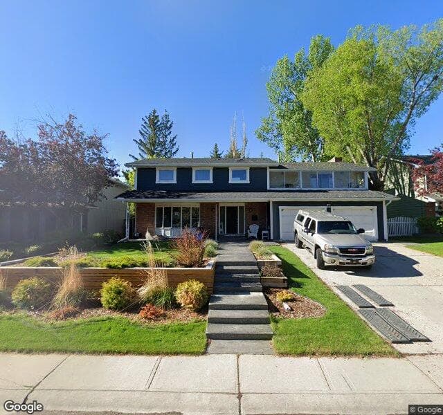 Street view of 727 Willard Road SE, Calgary