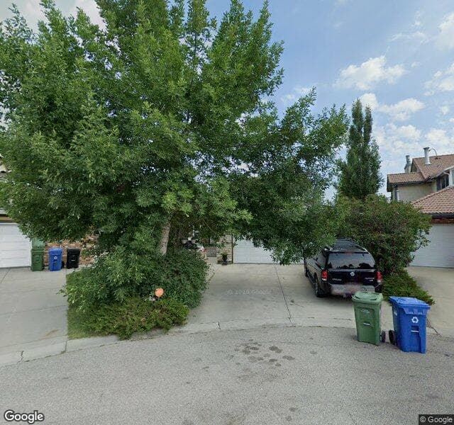 Street view of 127 Woodhaven Bay SW, Calgary