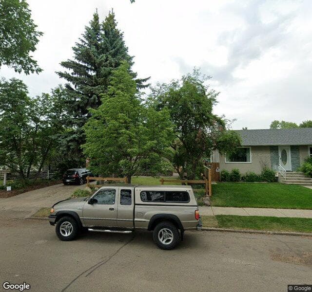 Street view of 4012 111 Avenue NW, Edmonton