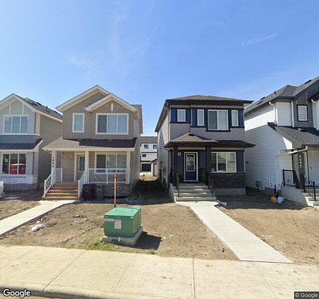 Street view of 4695 177 Avenue NW, Edmonton