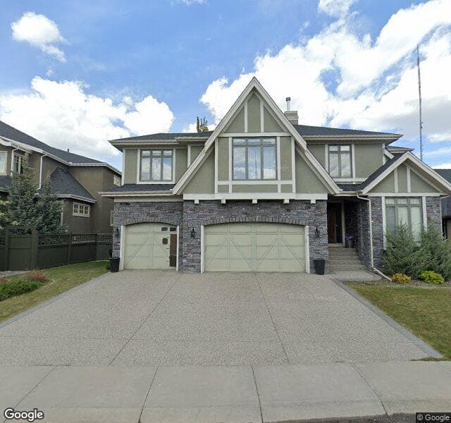 Street view of 124 Wentworth Lane SW, Calgary