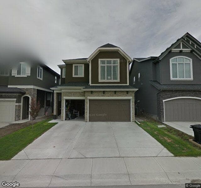 Street view of 201 Evansridge Place NW, Calgary