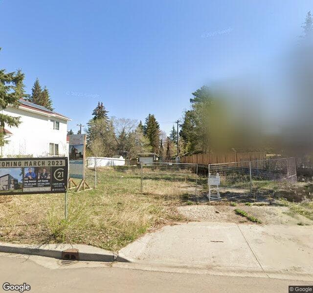 Street view of 8703 142 Street NW, Edmonton