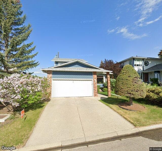 Street view of 200 Hawkcliff Way NW, Calgary