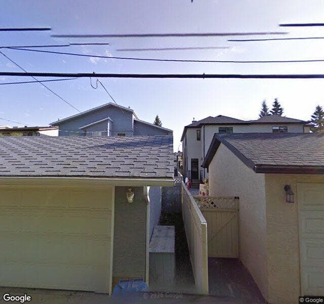 Street view of 4617 Monterey Avenue NW, Calgary