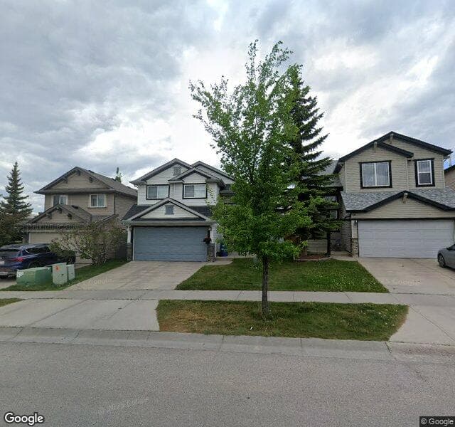 Street view of 12023 Coventry Hills Way NE, Calgary