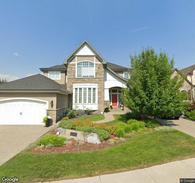 Street view of 42 Spirit Ridge Lane SW, Calgary