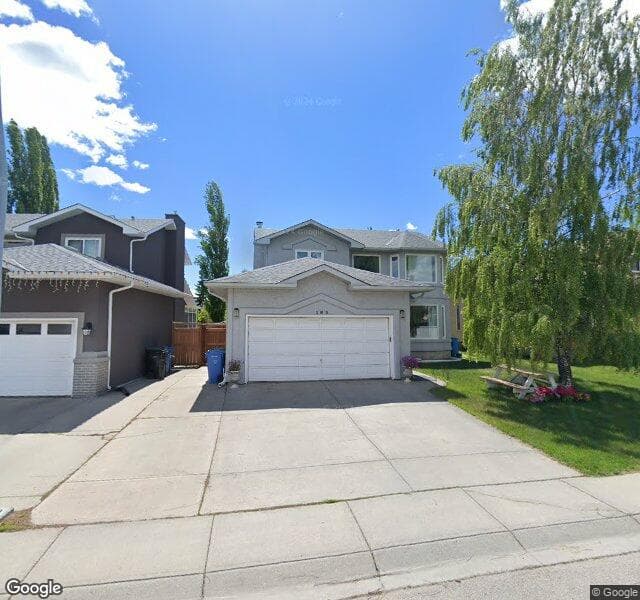 Street view of 183 Hawkland Circle NW, Calgary