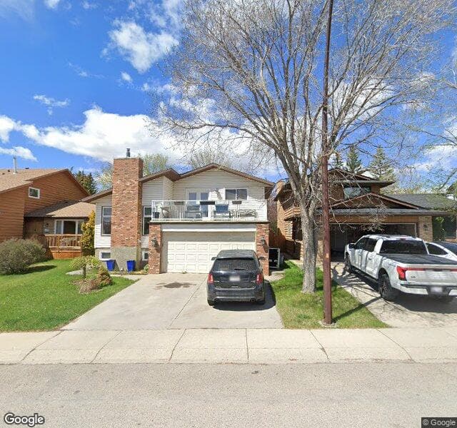 Street view of 60 Hawkwood Place NW, Calgary